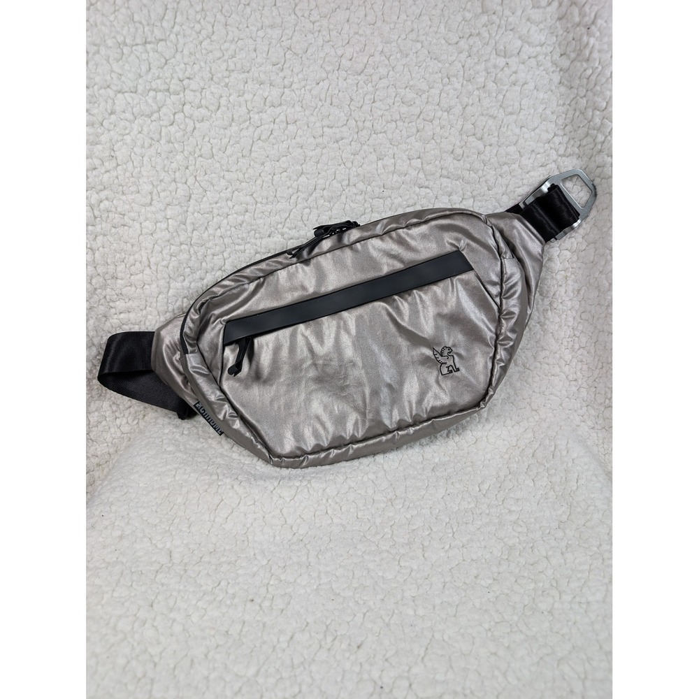 Chrome Industries Sabin Sling Bag Metallic Silver Crossbody Fanny Pack Messenger